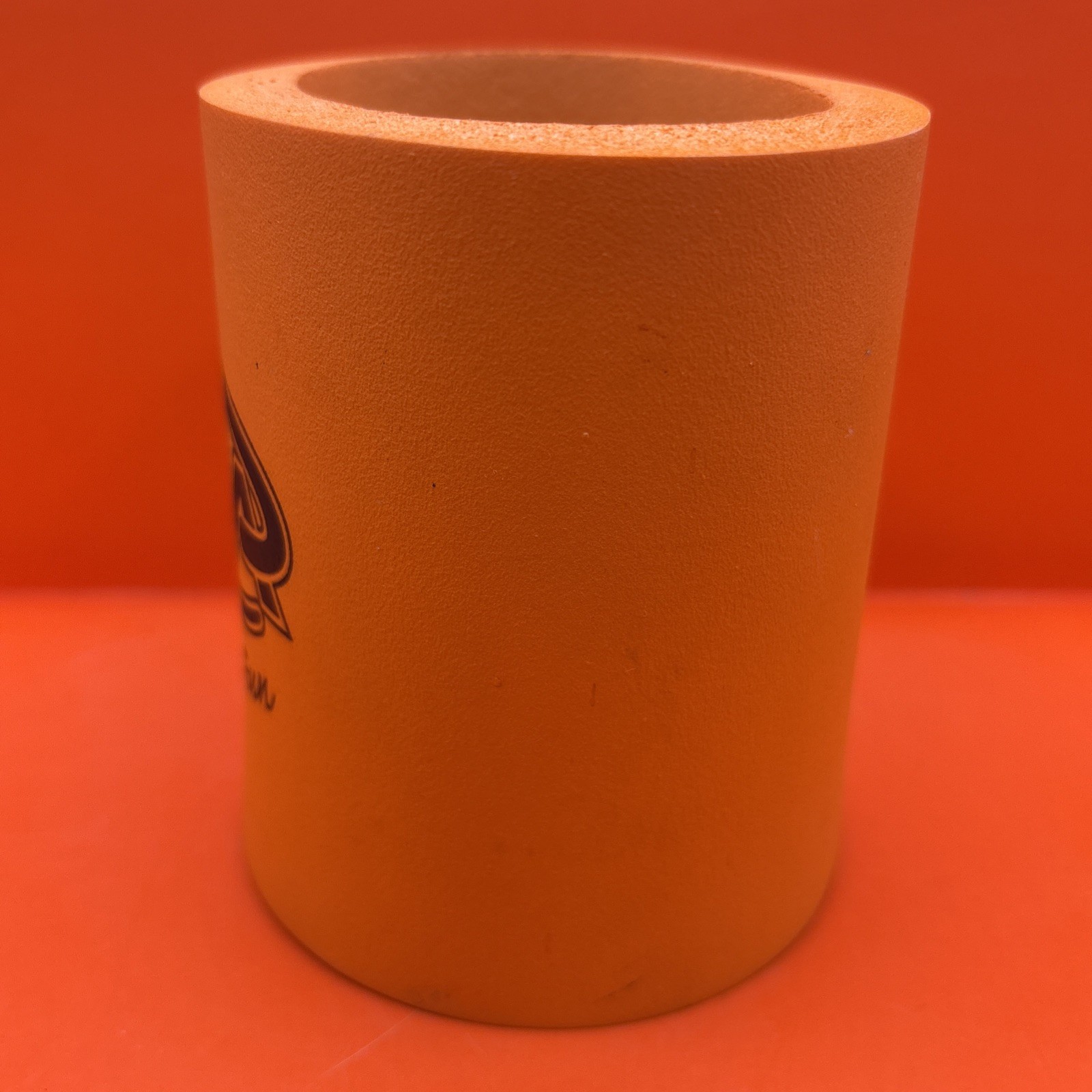 RARE VTG State Farm SFEA Good Neighbor Fun Foam Can Koozie – Orange