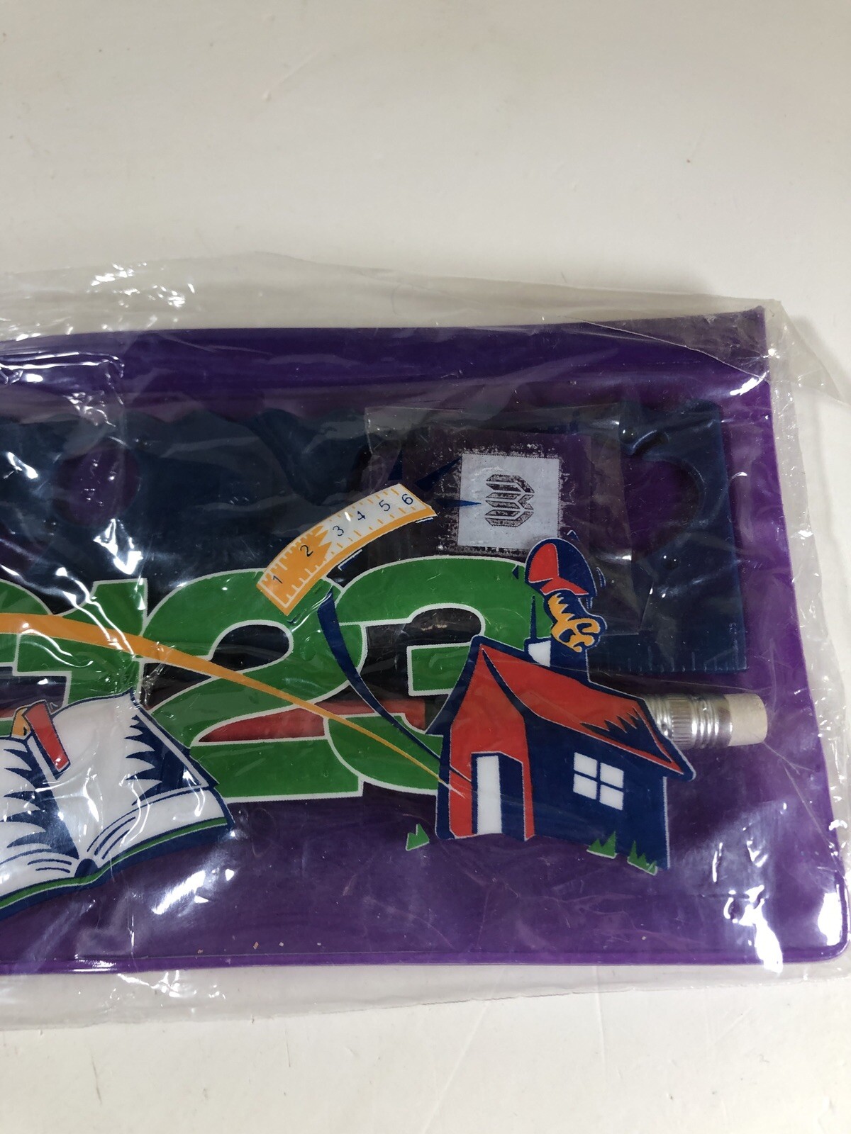 Vintage Washington Mutual Bank Kids Vinyl Pencil Case & Accessories New Eraser P
