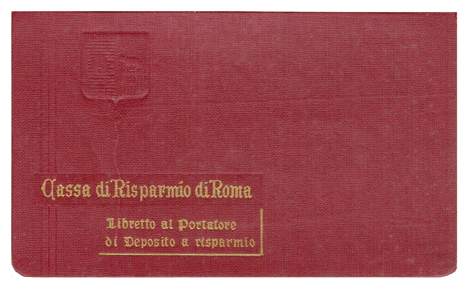 Cassa di Risparmio di Roma 2 Dicembre 1960
