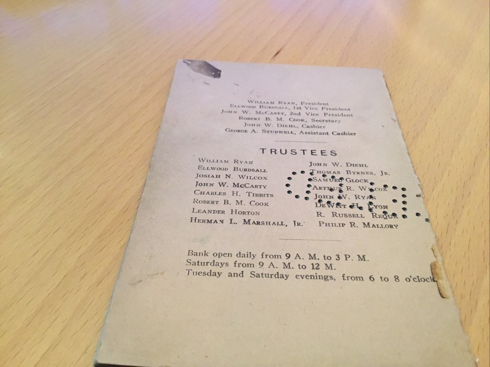 1920’s Port Chester Saving Bank Book Port Chester NY