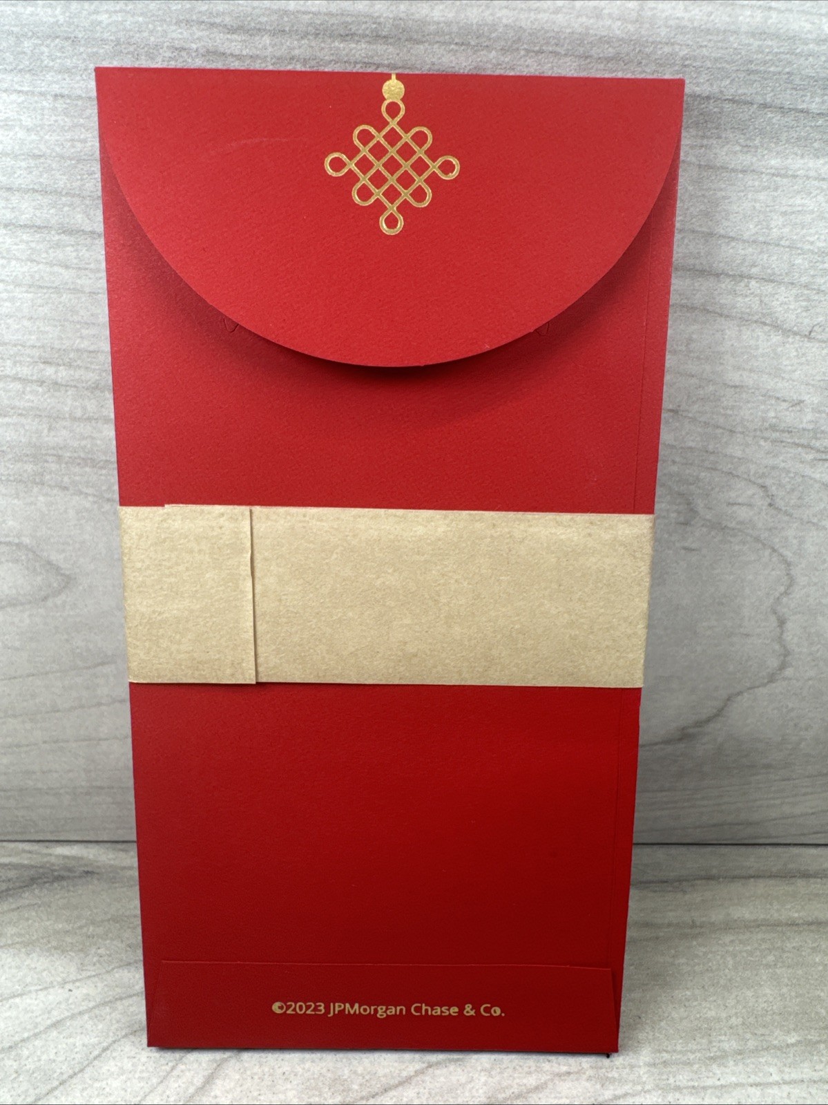 JP Morgan Chase Bank Chinese Lunar New Year Red Envelopes Money Gift Pack Of 8