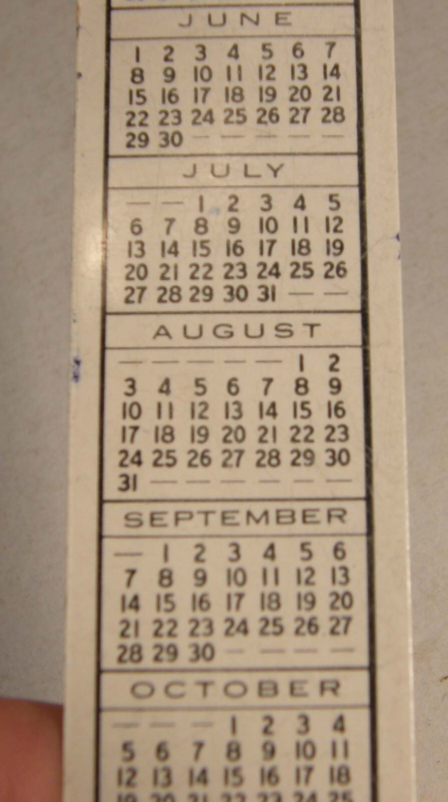 1941 ADVERTISING CELLULOID 9″ RULER/CALENDAR FARMERS & MERCHANTS BANK OAKLAND CA