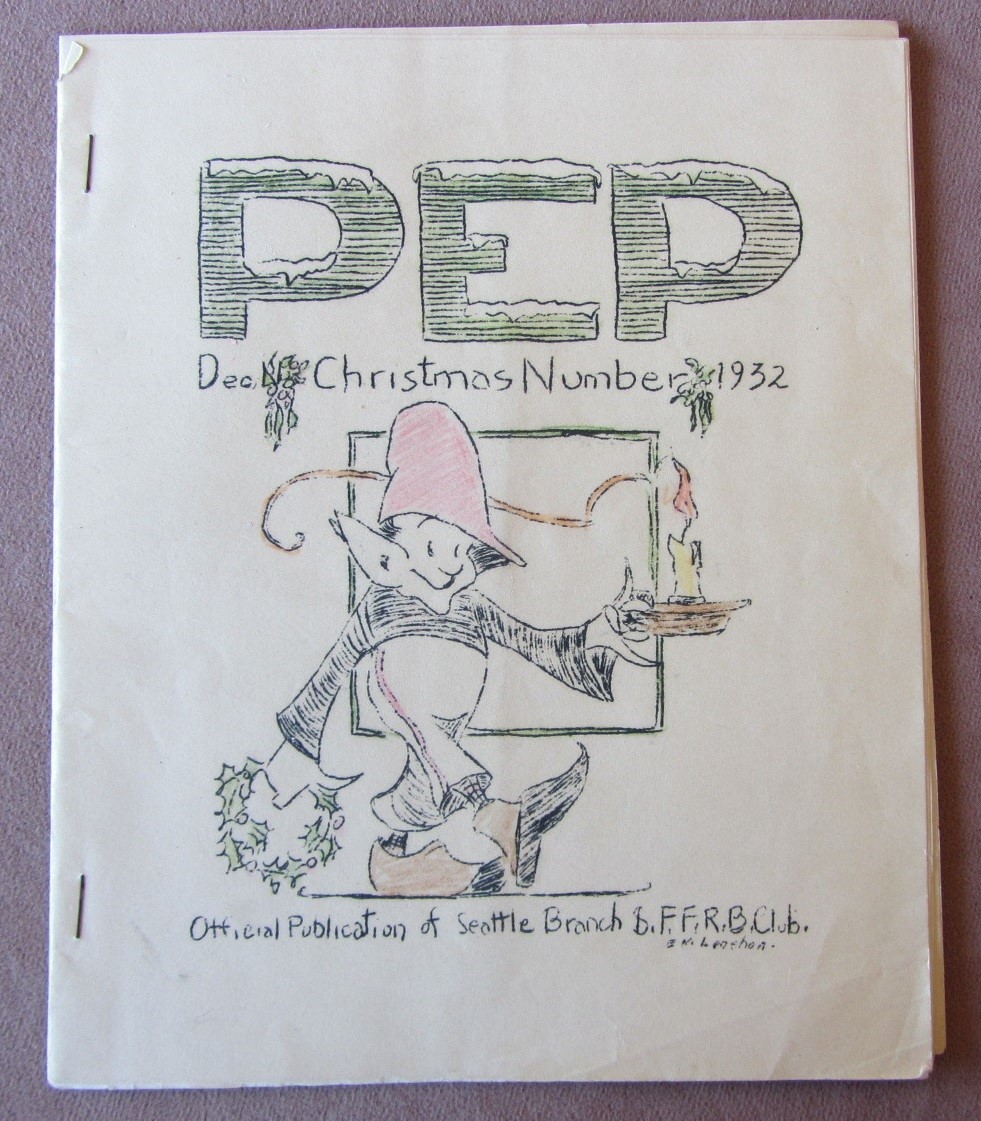 1932 PEP Employee Publication Seattle Branch of F.R.B Club Federal Reserve Bank