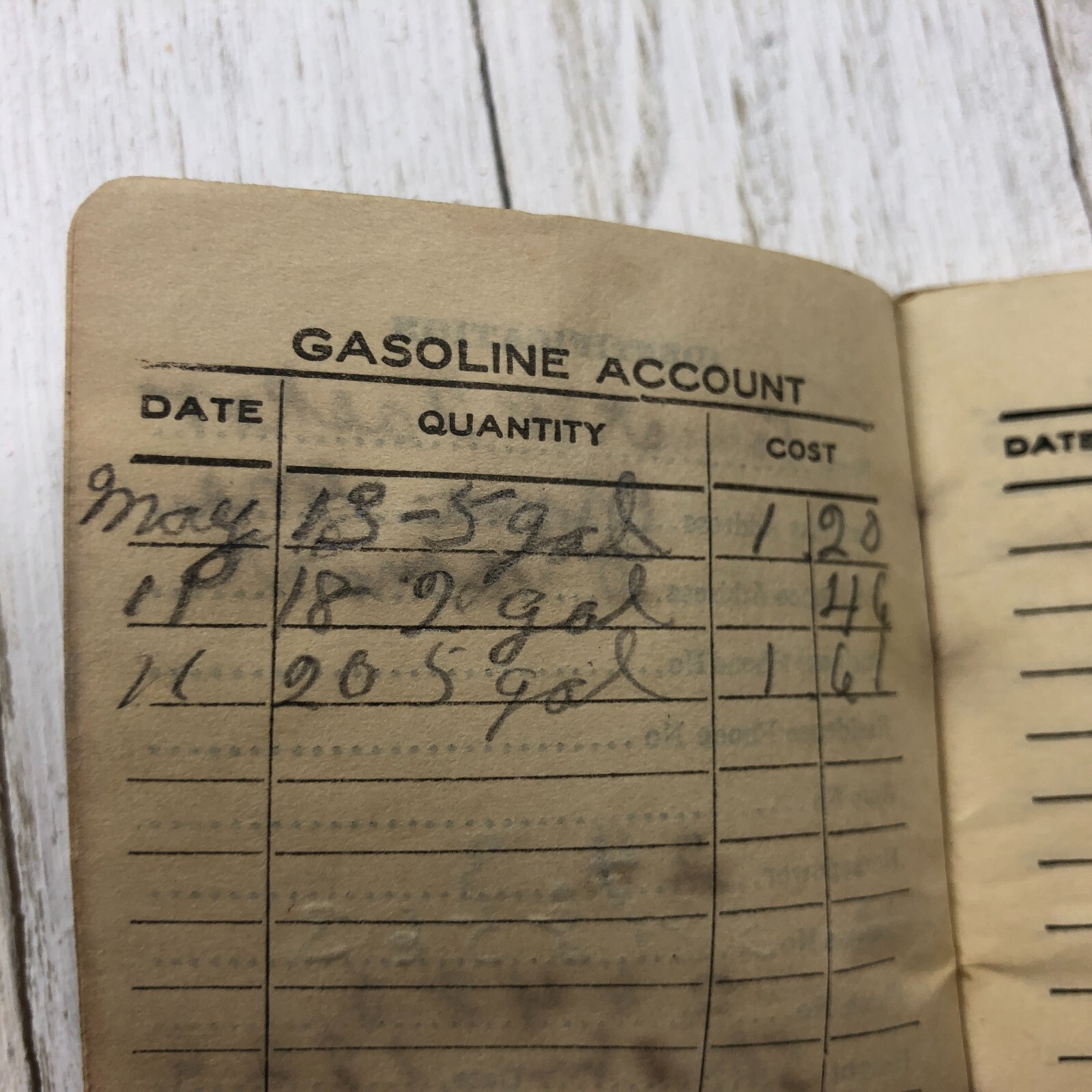 Bangor,Maine Vintage First National Bank Record Book Earnest Jasket 1920s