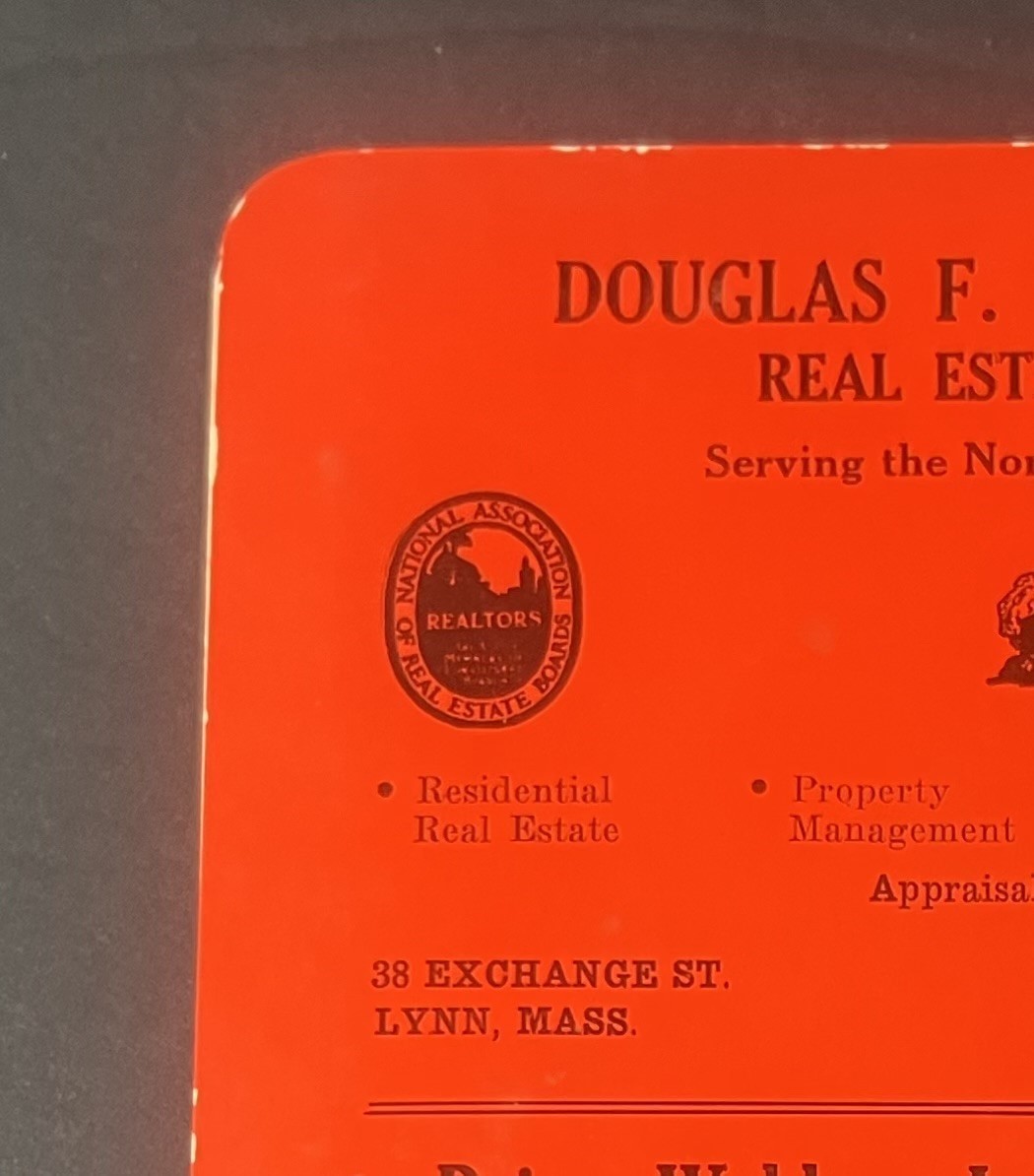 Lynn 5¢ Savings Bank Personal Directory 1961 (Hotel Edison, Sheldon Pharmacy)