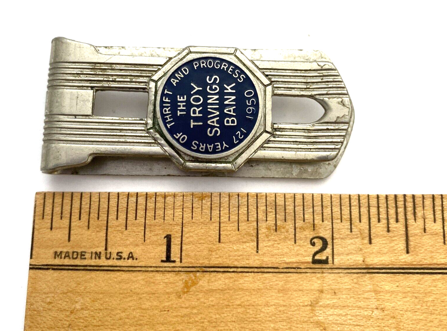 The Troy Savings Bank Money Clip 1950 (K1)