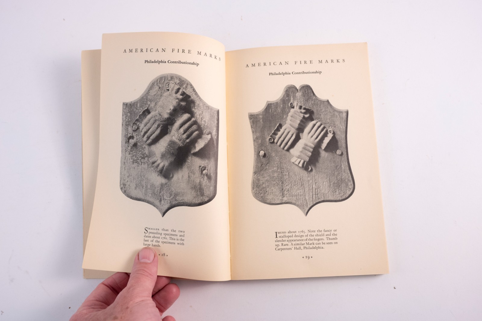 RARE American Fire Marks The Insurance Company of North America Collection 1933