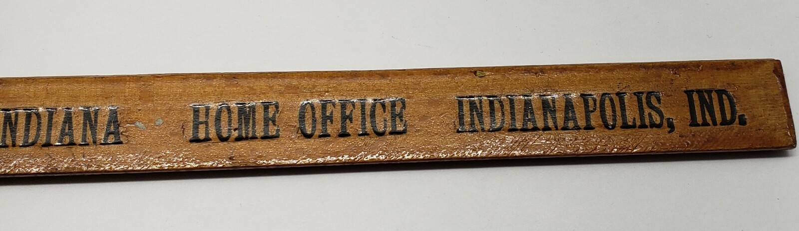 Vintage State Automotive Insurance Indiana 12 Ruler Indianapolis