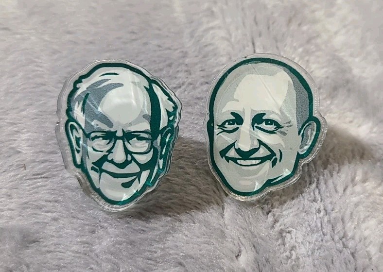 2026 Warren Buffett & Greg Abel Pinbacks Omaha Ne Meeting