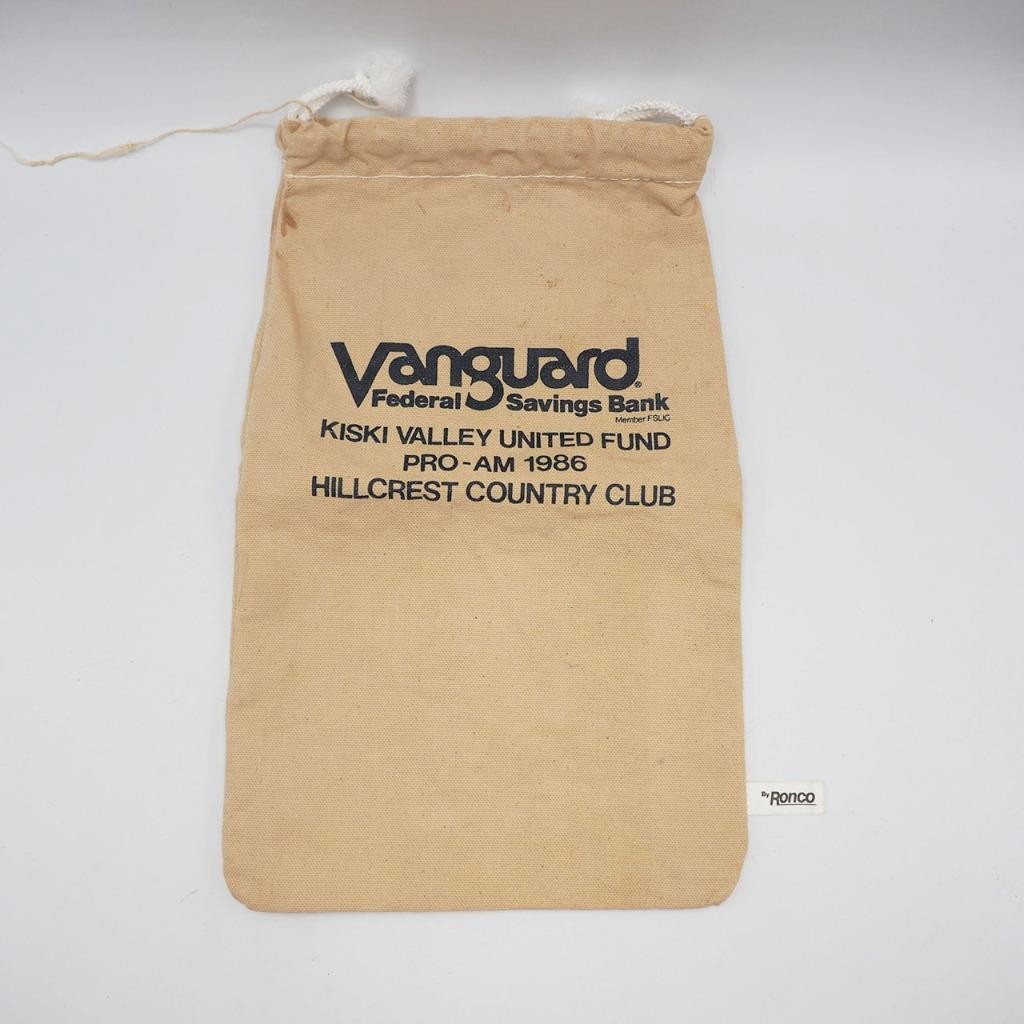 Vanguard Kiski Valley Pittsburgh Pennsylvania Canvas Bank Bag