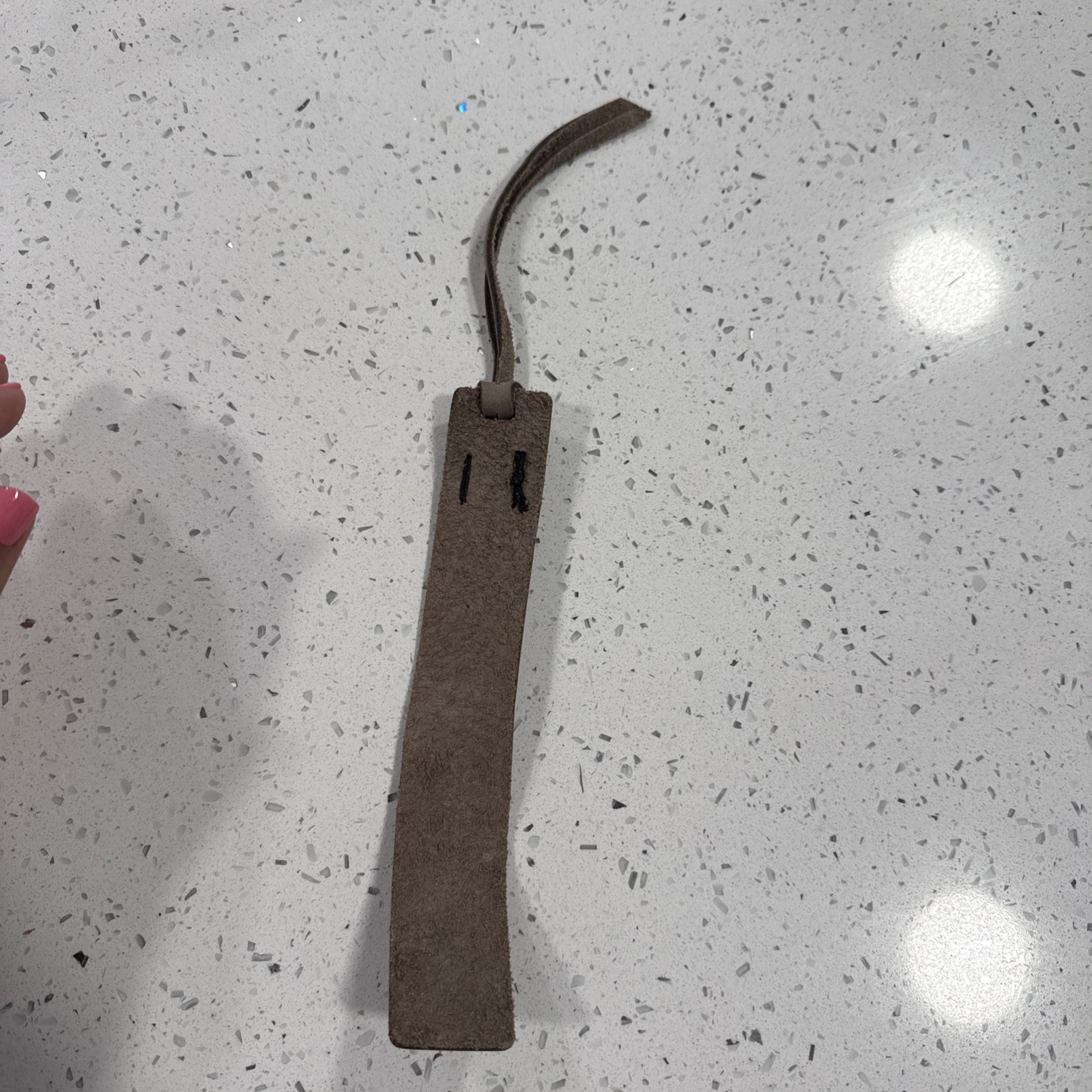 Allegacy Federal Credit Union Bookmark. New Unused Tan