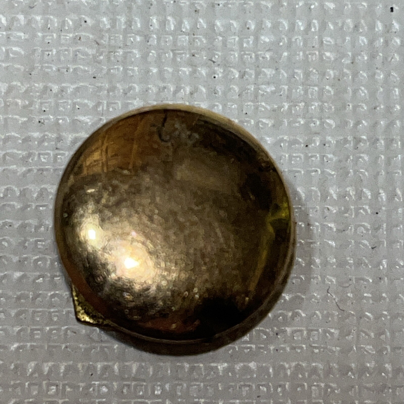 Vintage 1939 Met Metropolitan Life Insurance Co. 50,000 Service Award Pin 10kGF