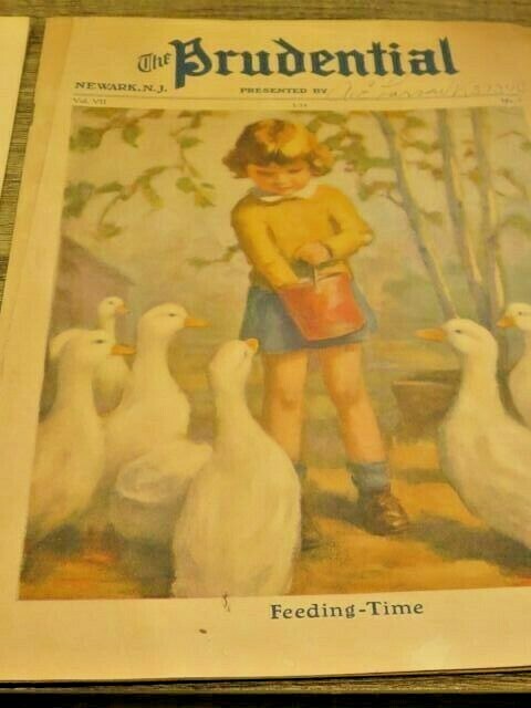 Prudential Insurance- The Prudential Magazine January 1934 and March 1942