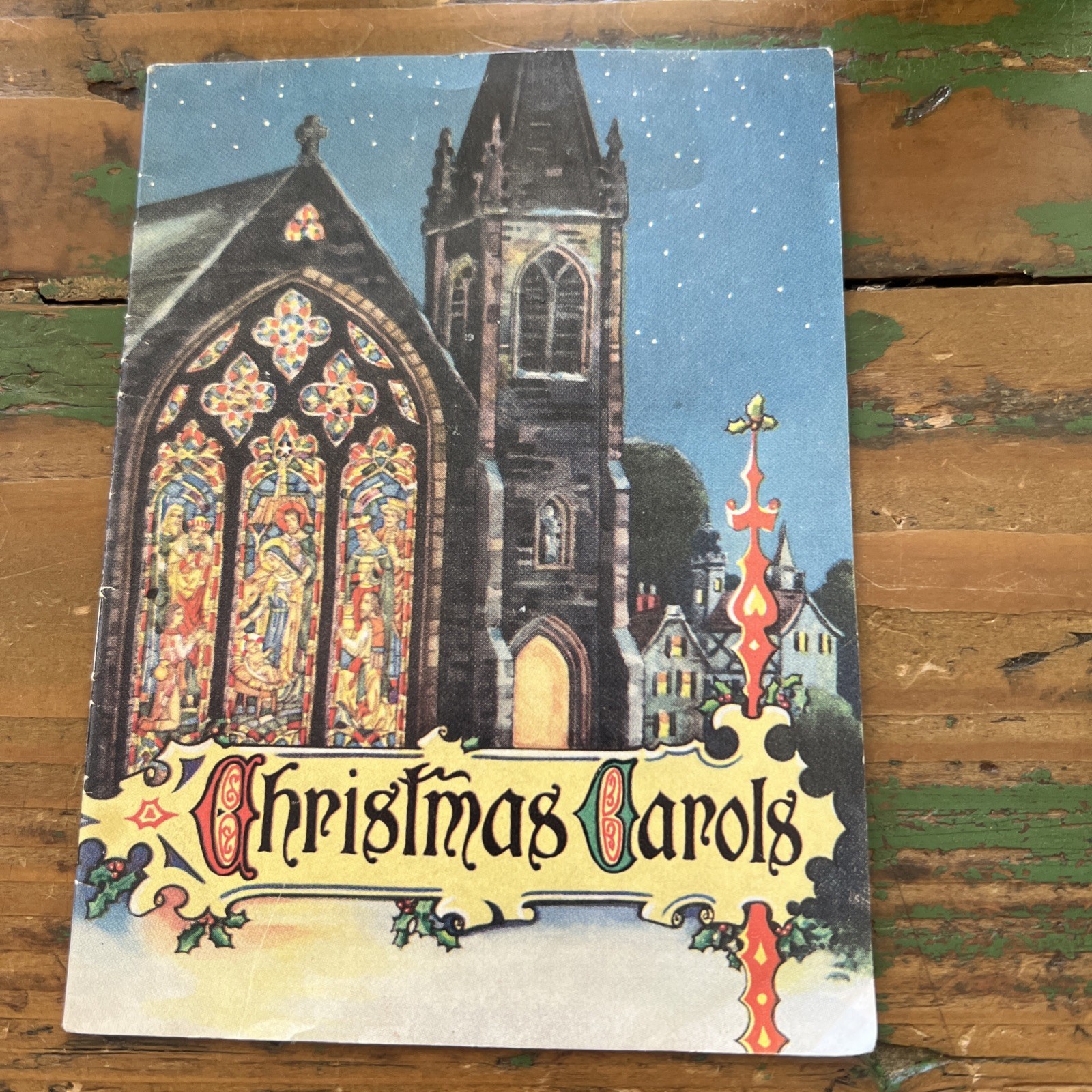Vintage 1950’s CHRISTMAS CAROLS Booklet John Hancock Mutual Life Insurance Co.