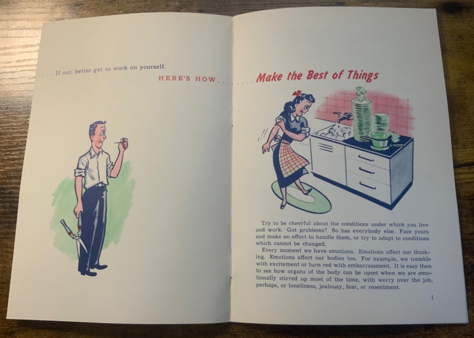 Vintage 1951 Feeling Tiptop? Booklet Metropolitan Life Insurance Co.