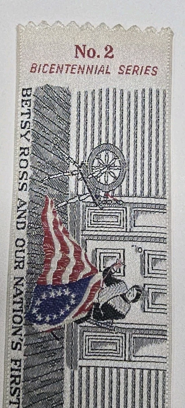 Vintage Sewn Bookmark Washington County National Savings Bank Williamsport MD