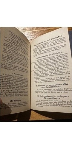 German Sparkasse Pforzheim 1937 Girogegenbuch Alo Beisel Heuer Baden-Württemberg