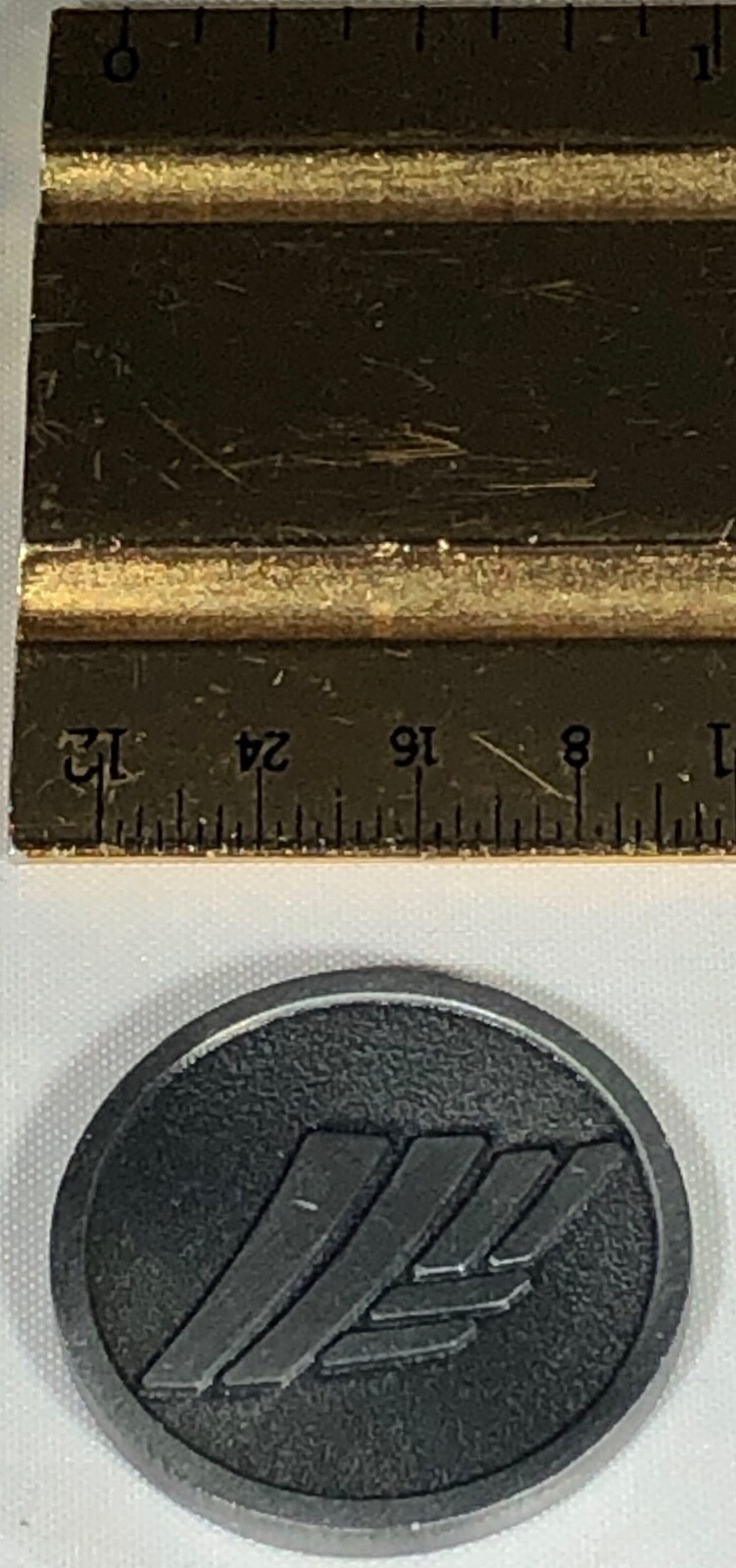BANK OF AMERICA FLAGSCAPE WEIGHTED DOUBLE SIDED LOGO BALL MARKER FREE SHIPPING