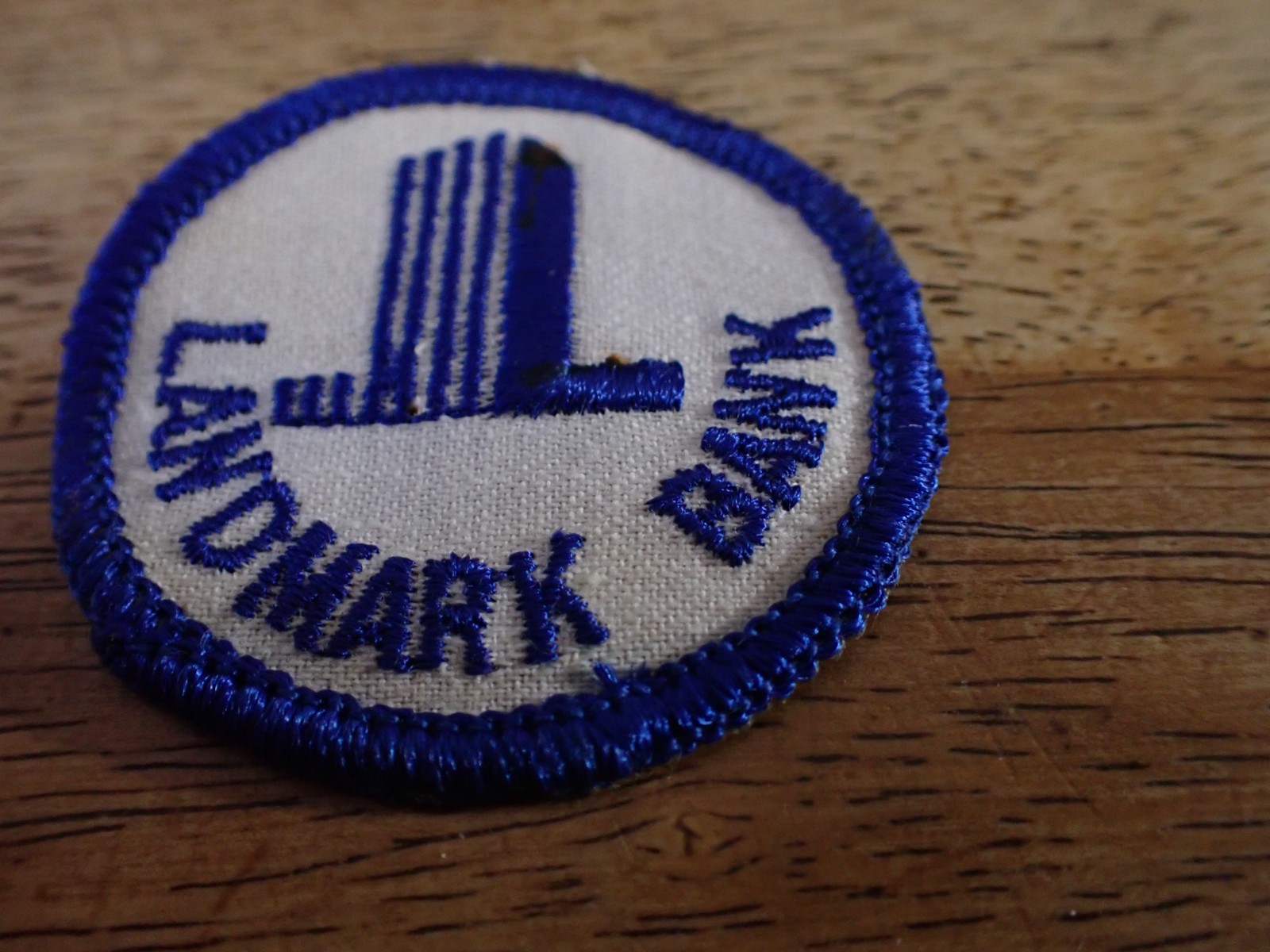 LANDMARK BANK INSURANCE PATCH BX Y #150