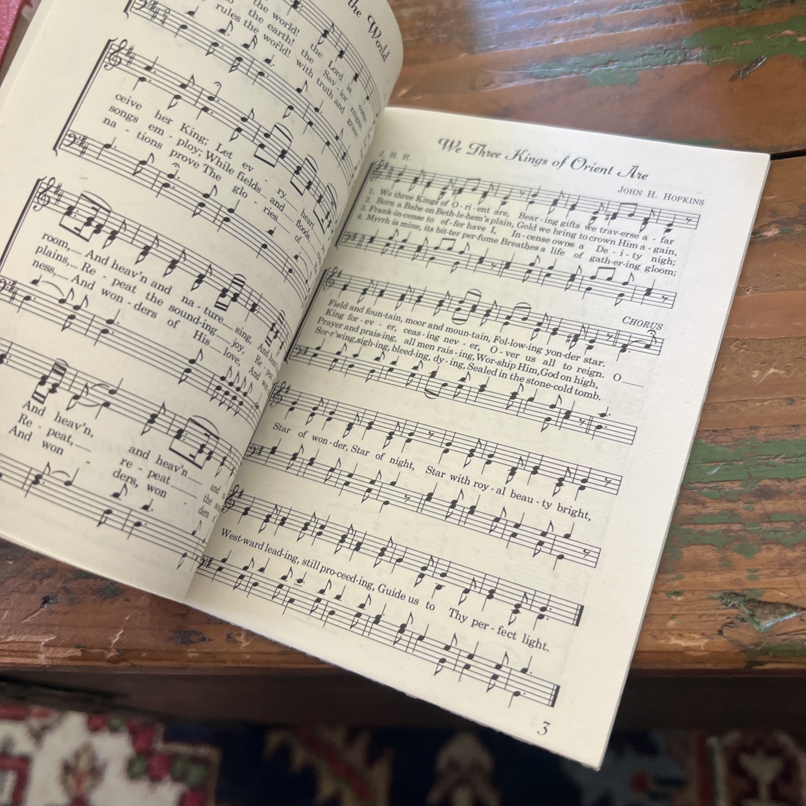 Vintage 1950’s CHRISTMAS CAROLS Booklet John Hancock Mutual Life Insurance Co.