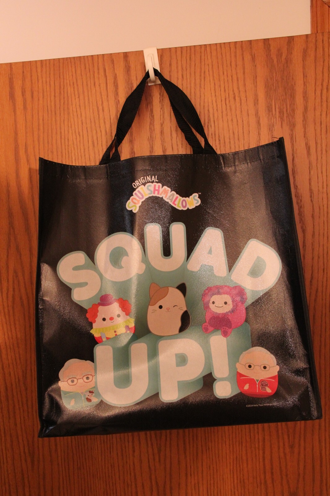BERKSHIRE HATHAWAY ANNUAL MEETING SQUISHMALLOWS LARGE TOTE BAG WARREN BUFFETT