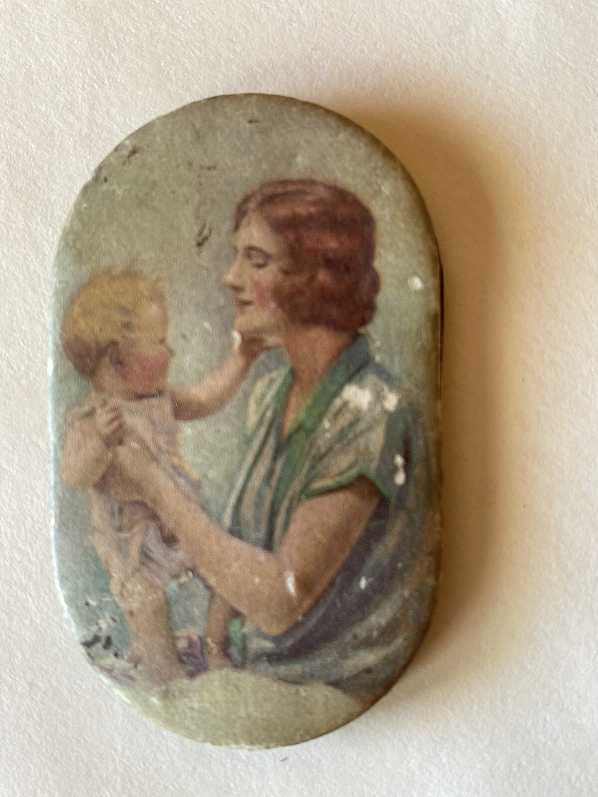 vintage advertising pin holder 1922 THE PRUDENTIAL INSURANCE COMPANY OF AMERICA