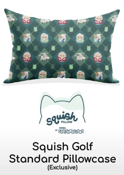 Squishmallow standard size pillowcase set 2025 Berkshire Hathaway Jazwares