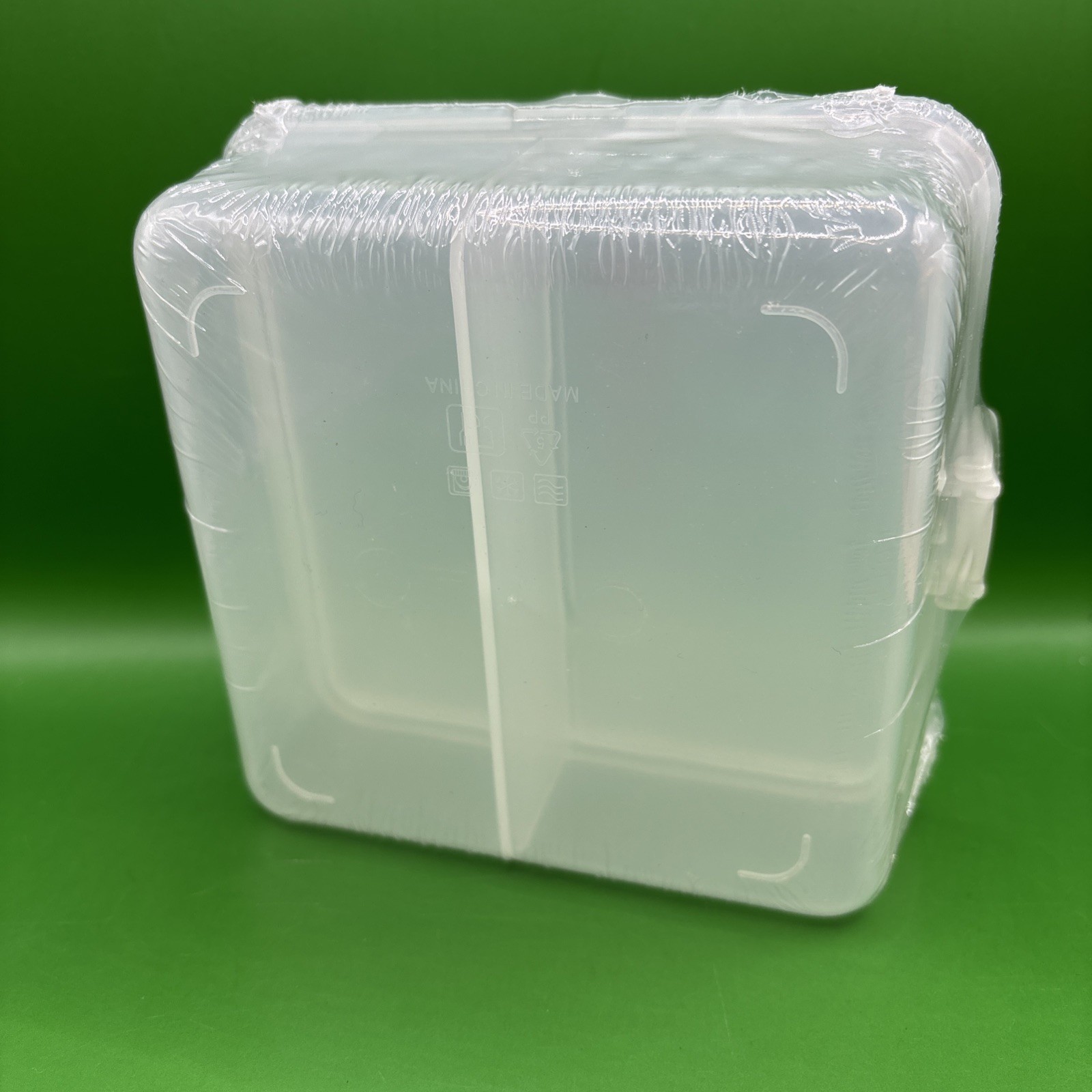 State Farm Plastic Lunch Box Food Storage Container w/ Divider – NIP, Sealed