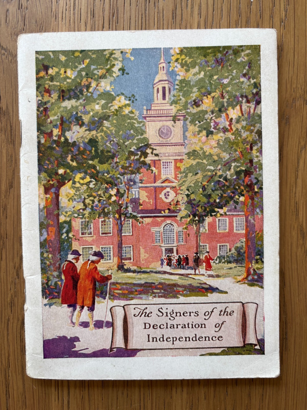 1933 PRUDENTIAL INSURANCE CO BOOKLET SIGNERS OF DECLARATION OF INDEPENDENCE