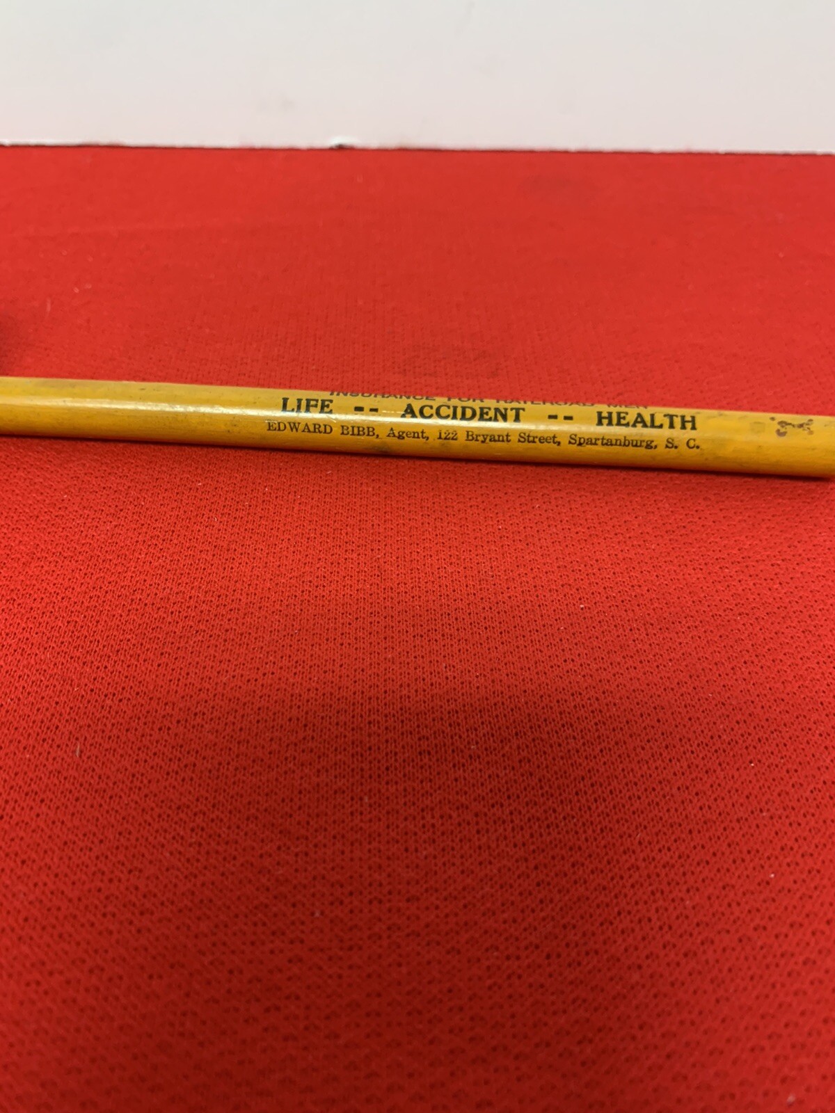 Vintage Provident Life & Accident Insurance Co For Railroad Men Pencil-New