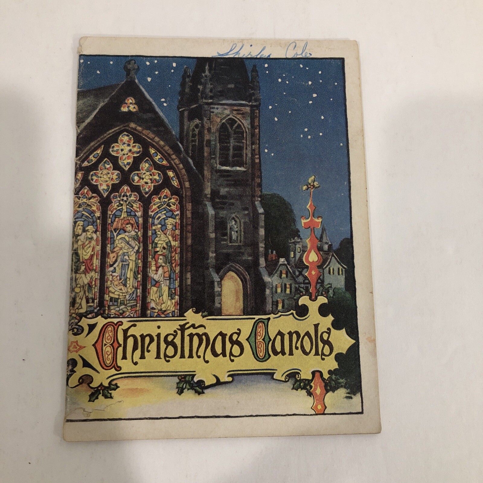 Vintage 1950’s CHRISTMAS CAROLS Booklet John Hancock Mutual Life Insurance Co.