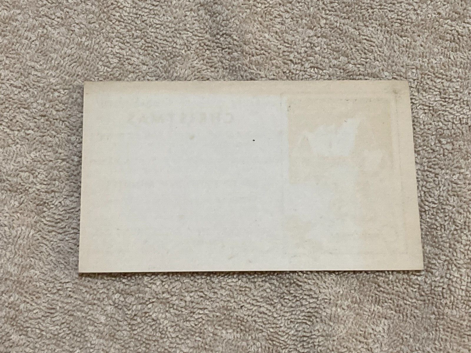 Vintage Christmas AALCO Loan & Investment Co. Paper Loan Advertisement