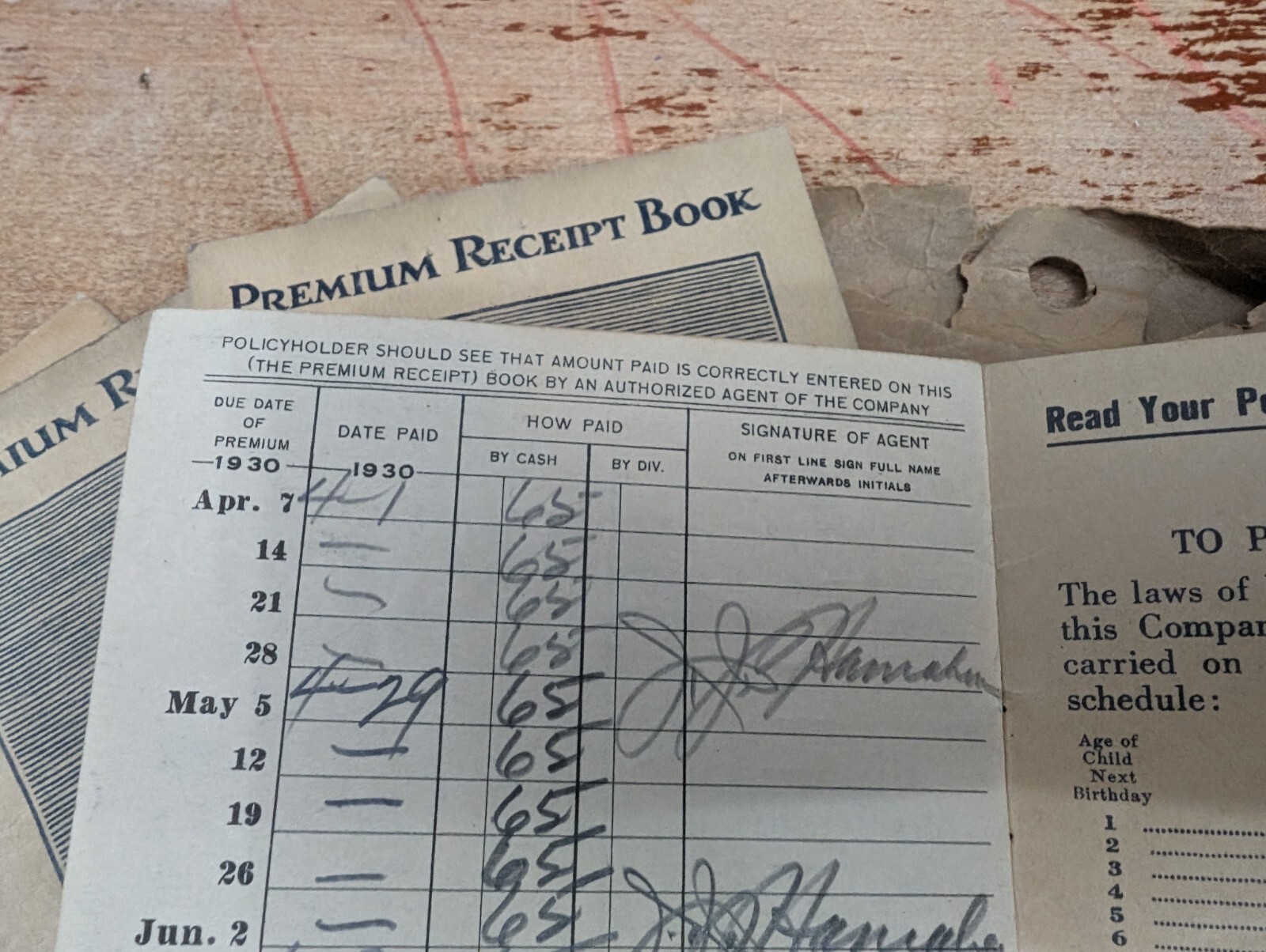 VTG Prudential Insurance Pocket Premium Books 5 With Cover 1920s 2 Metropolitan