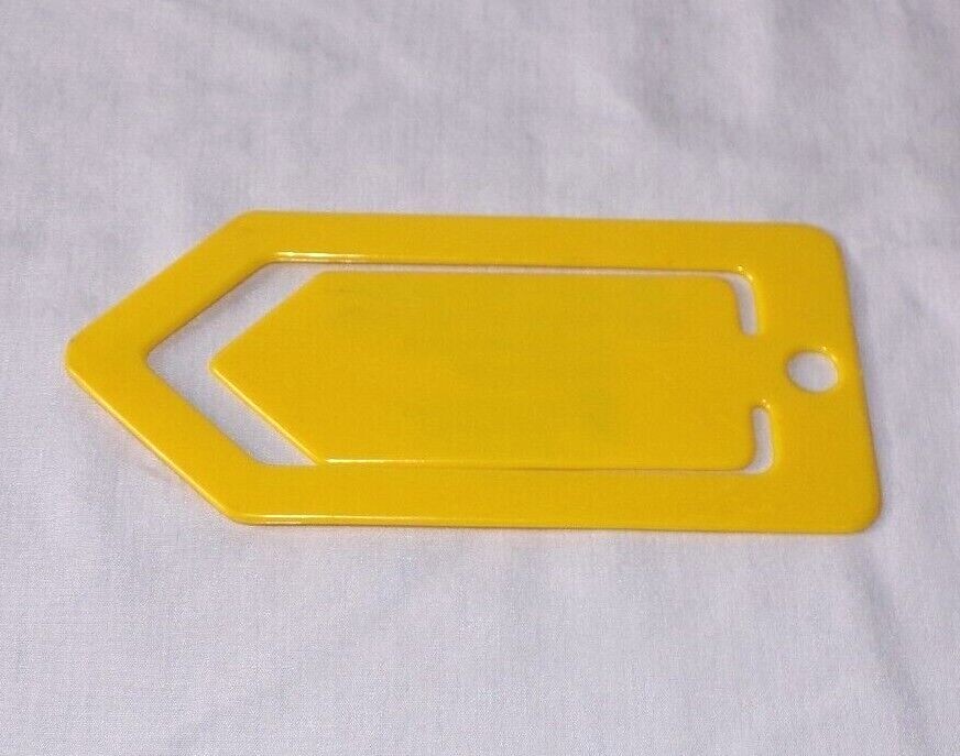 First State Bank & Trust Advertisement Bookmark Paperclip Pittsburg KS Plastic