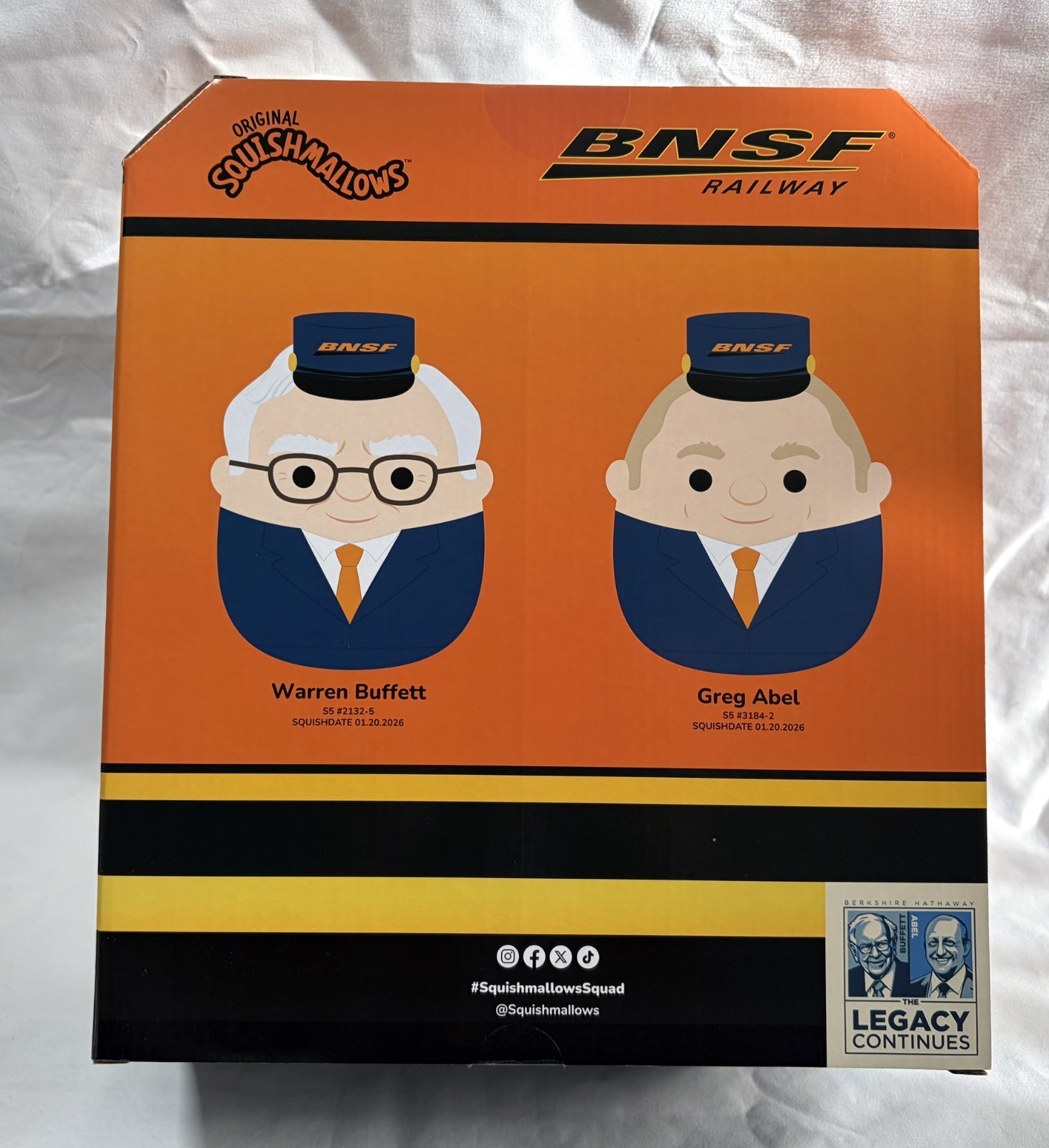 Berkshire Hathaway BNSF Railway Squishmallows Warren Greg + 2025 Impact Report