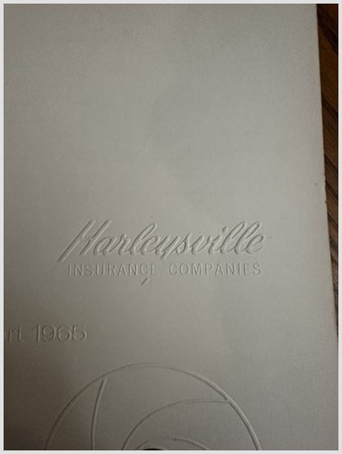 Harleysville Insurance 1965 Annual Report PA Montgomery Co Mid-Century Finance