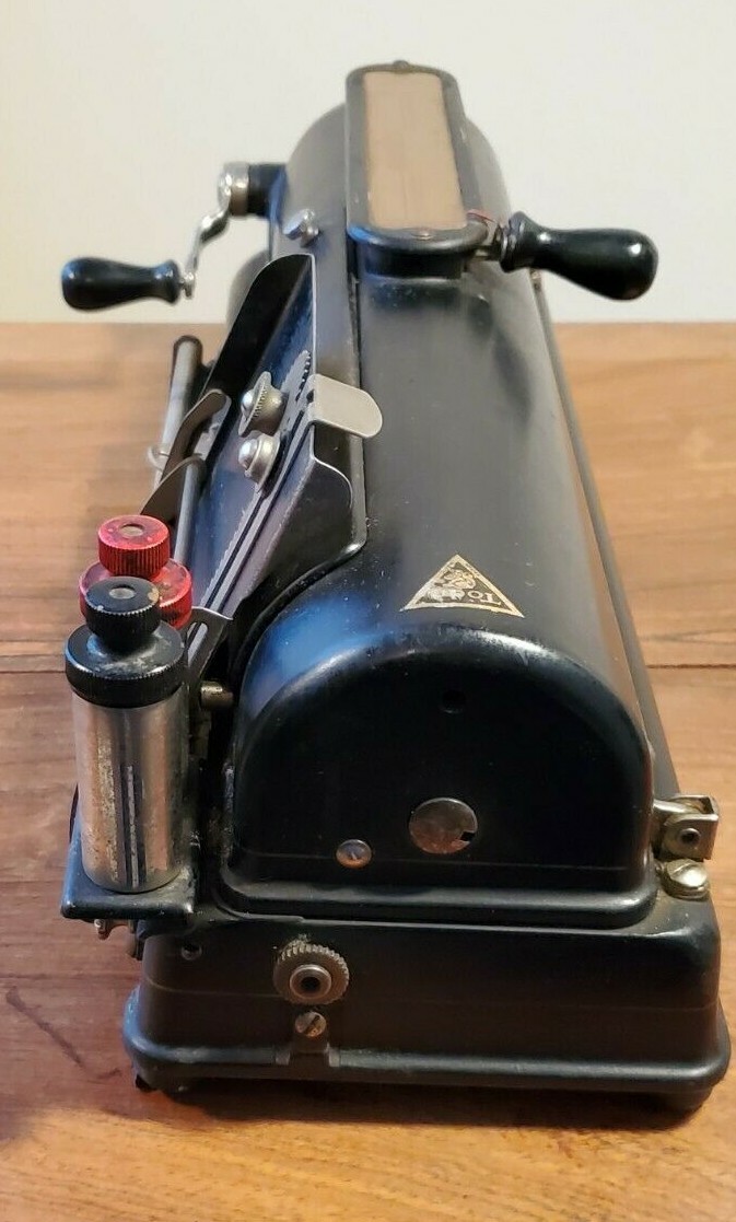 Antique The Todd Company, Inc. Check Writing Machine Patented 1908-1924