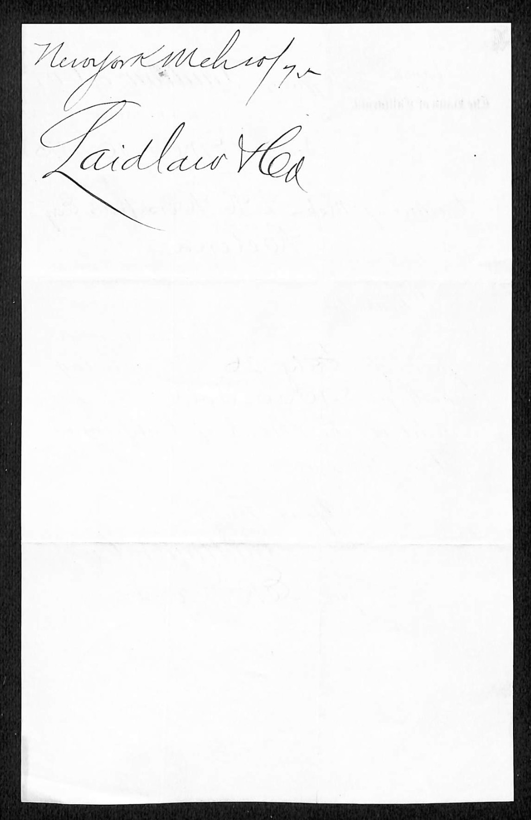 Laidlaw & Co NYC 1875 Payment Notice L.H. Hershfield* Helena “$1,000 Gold” (#6)