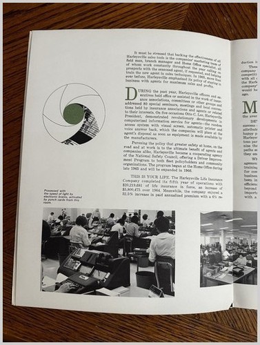 Harleysville Insurance 1965 Annual Report PA Montgomery Co Mid-Century Finance