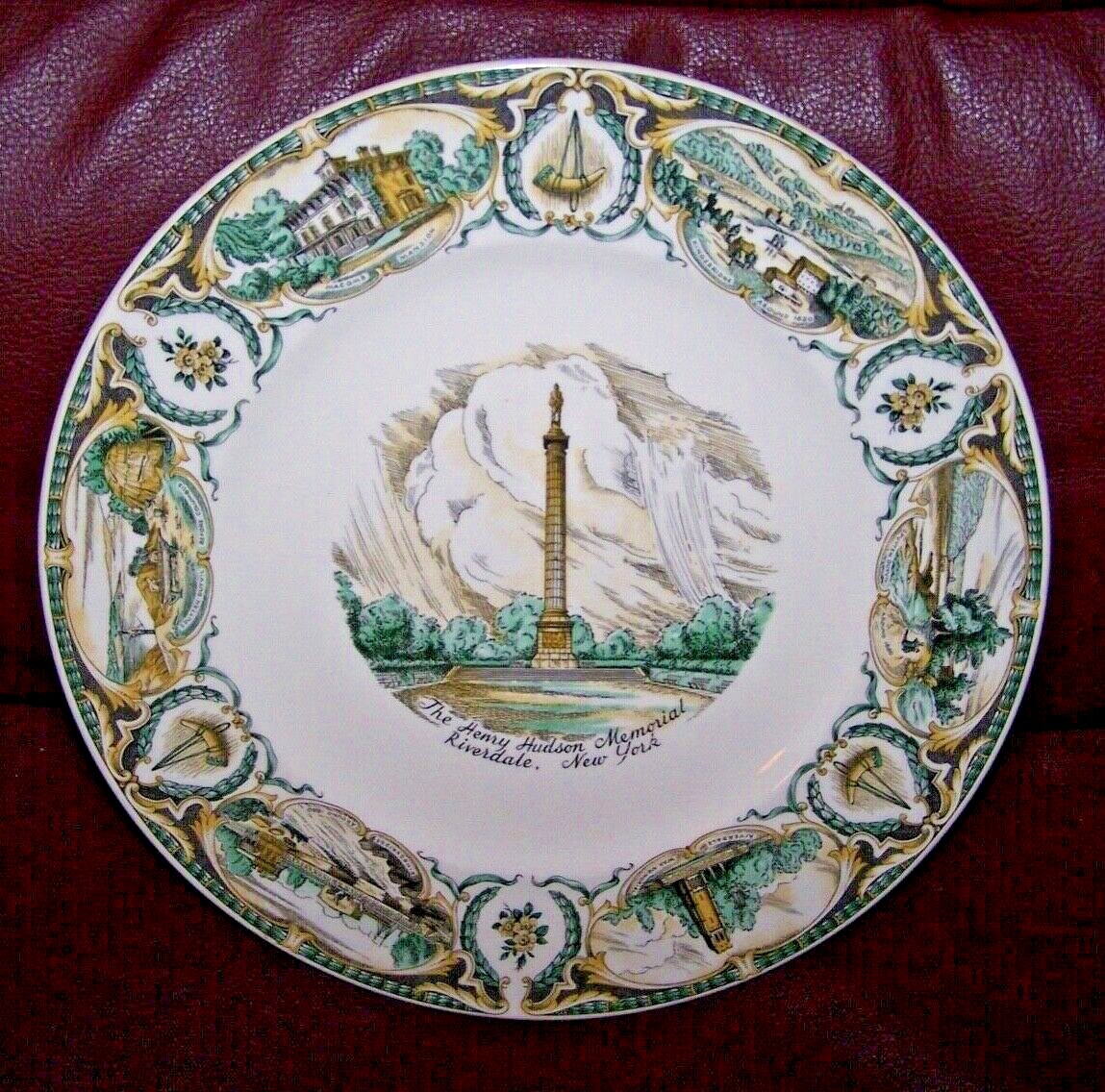 North Side Savings Bank Comm. Plate – RIVERDALE, NY, H.HUDSON +, 1951 Sm. chip