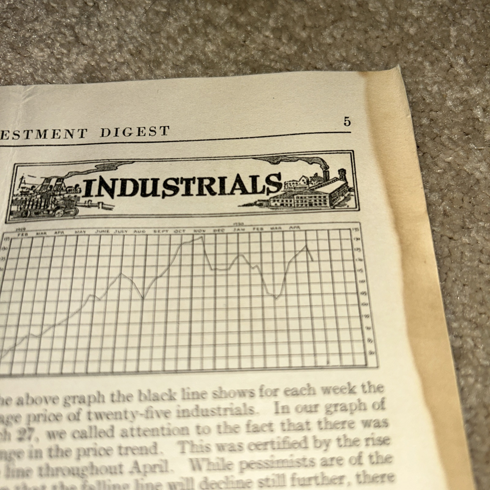 May 1920 DUNHAM’S INVESTMENT DIGEST – Railroads / Oil / Mines / Industrial