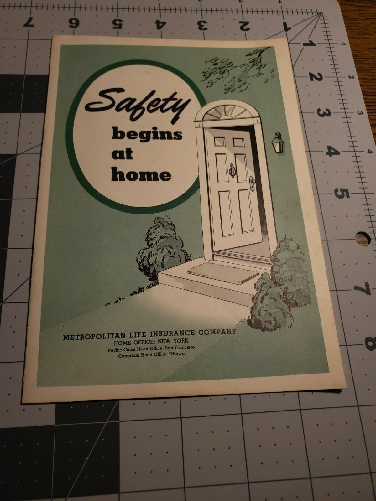 Safety begins at home booklet from Metropolitan Life Insurance Company (July 195