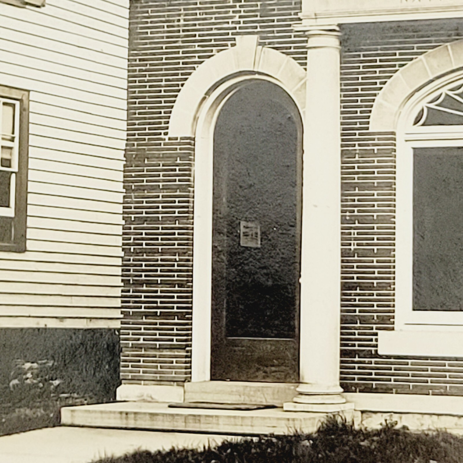 Rare c1912 Hop Bottom PA National Bank RPPC J.A. Campbell Real Photo Postcard