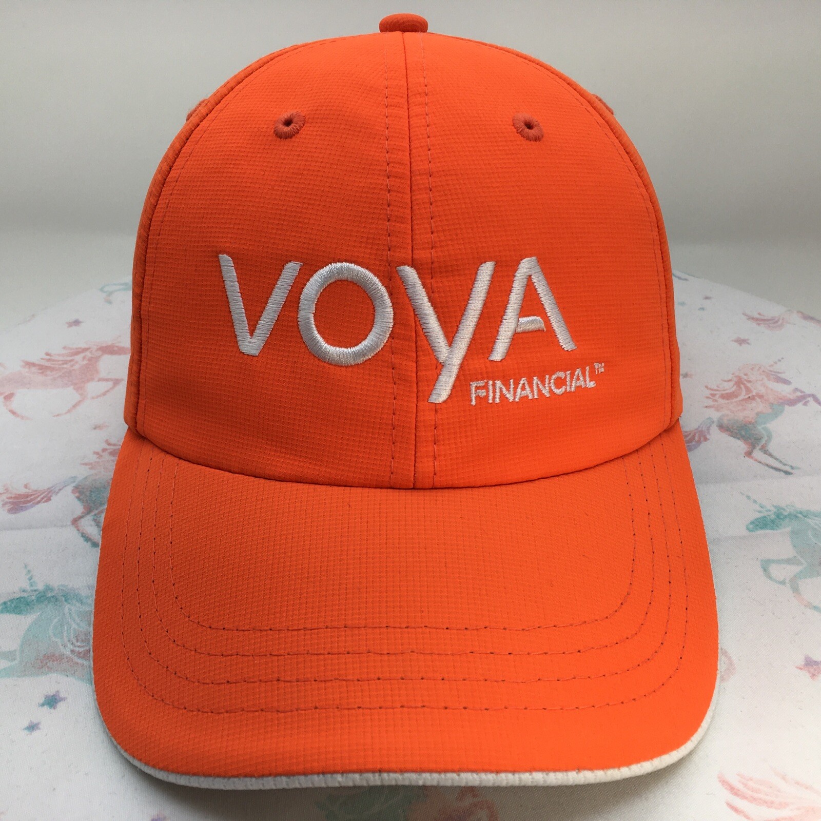 0146 Voya Financial Strapback Hat Cap Adjustable Retirement Investment Insurance