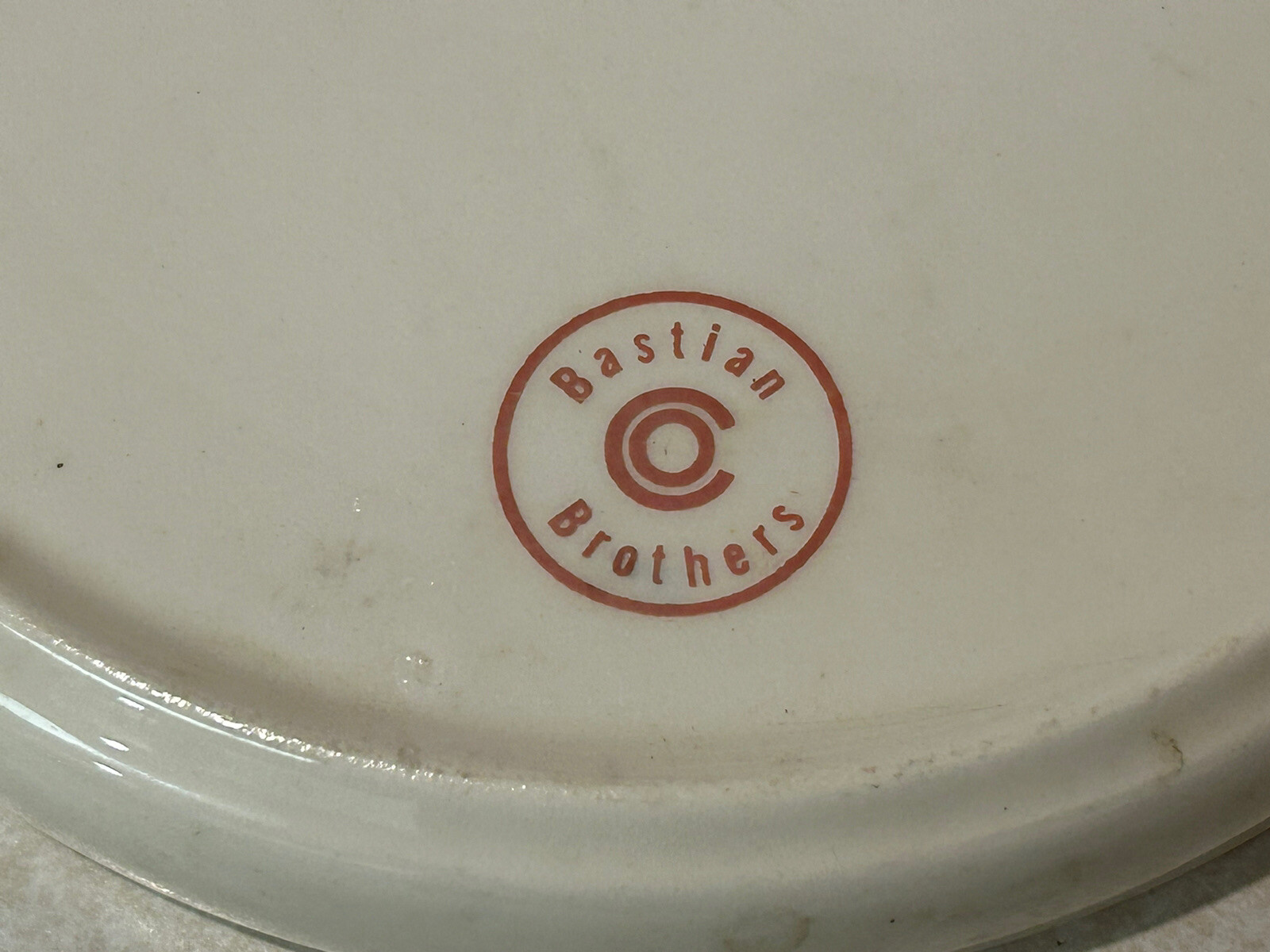 1950’s Jackson MISSISSIPPI FARM BUREAU FEDERATION Insurance Ceramic Ashtray Ex++