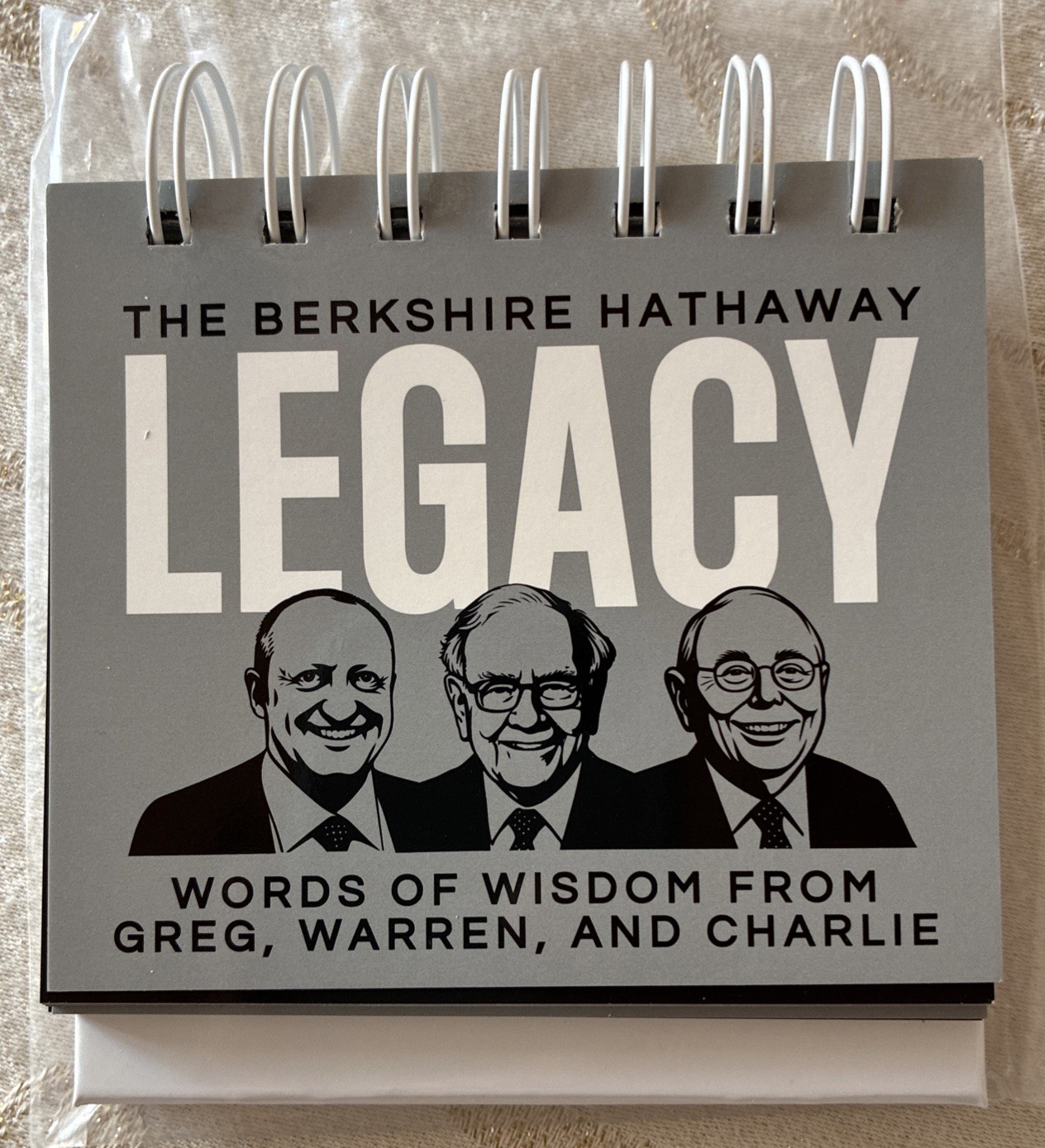 Warren Buffett Charlie Munger Greg Quote Book Words Of Wisdom Berkshire Meeting