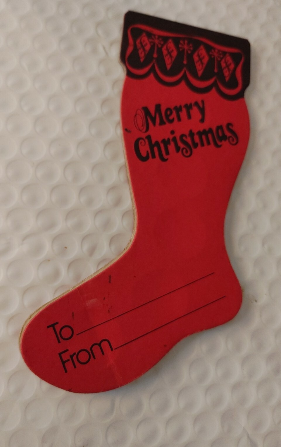 Dime Saver Christmas Stocking Coshocton National Bank Ohio
