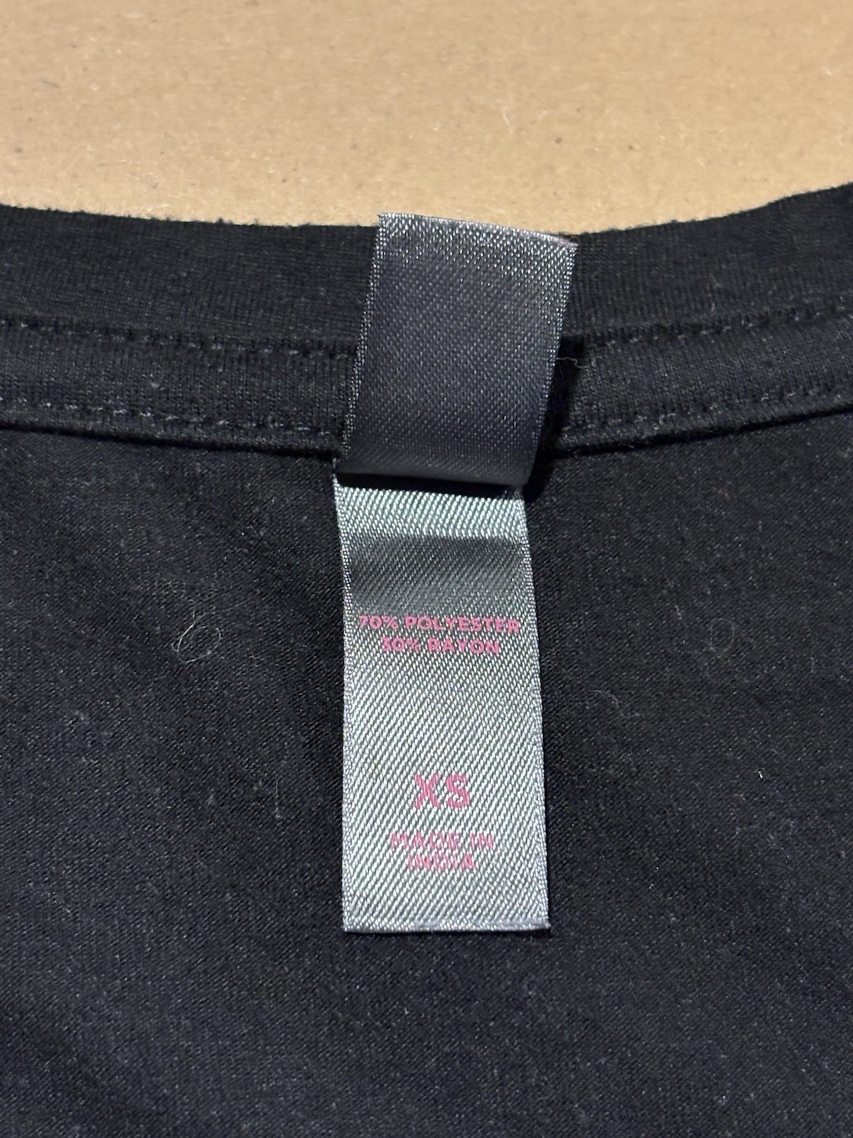 State Farm-branded District Made Long-sleeved Black shirt – Women’s Size X-Small