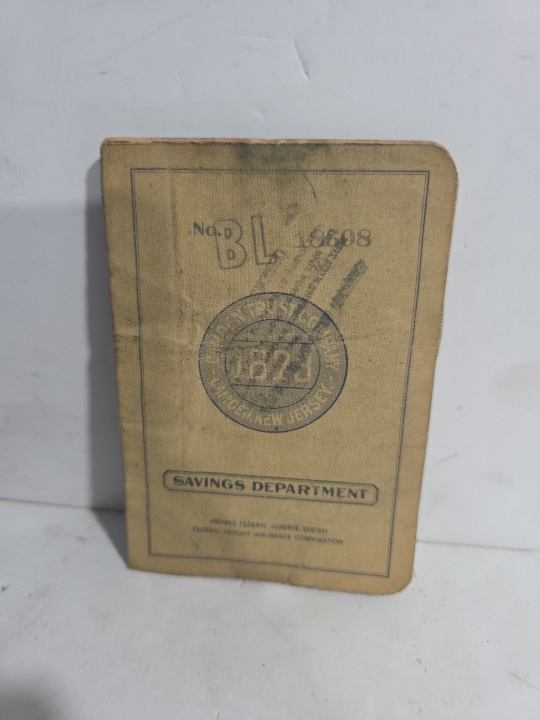 Camden Trust Company, Camden NJ 1878, 1960s – 1970s Checkbook