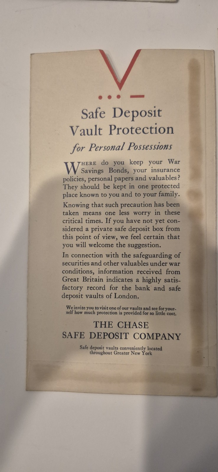 1940’s Savings Bond Envelopes V For Victory Military Plane Armed Forces Pamphlet